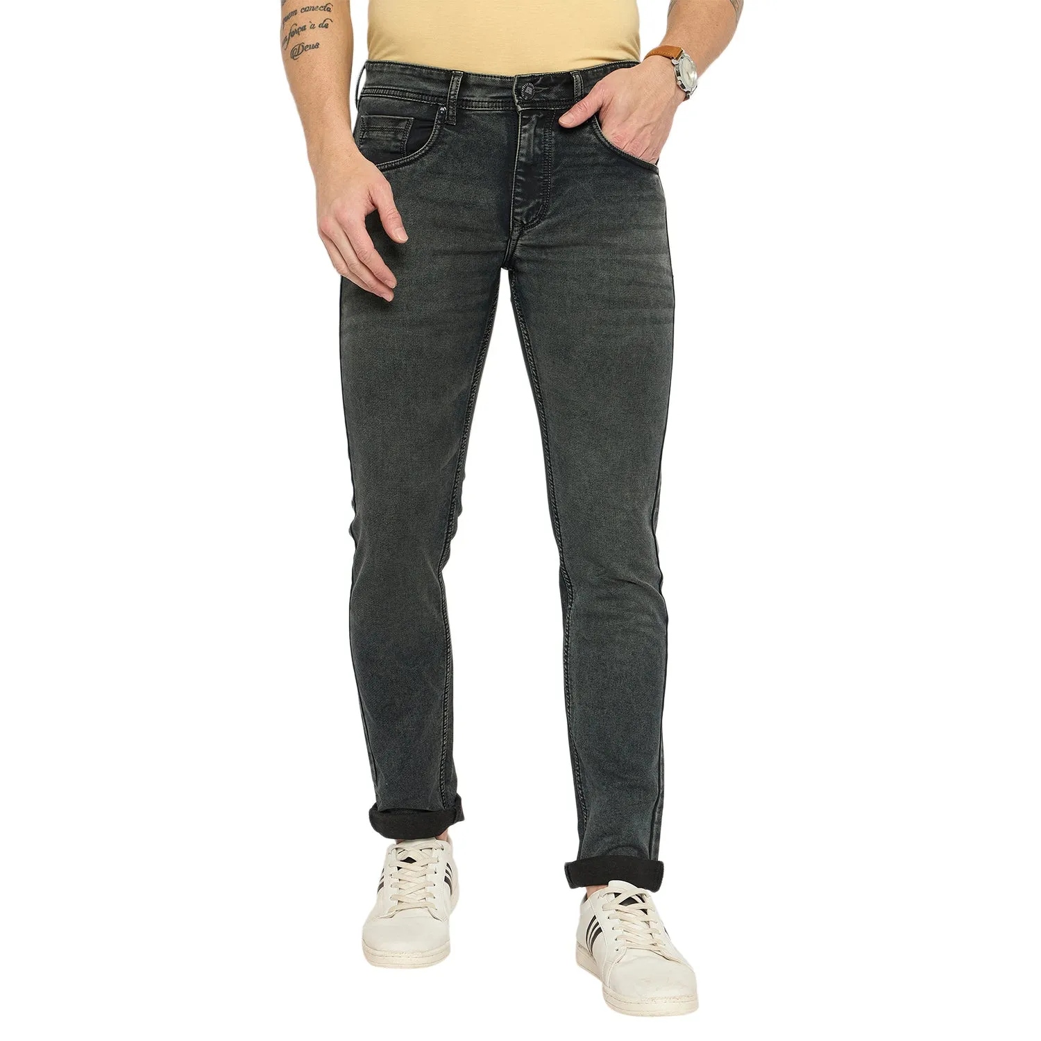 Duke Urban Men Slim Fit Stretchable Jeans (SDD5730S)