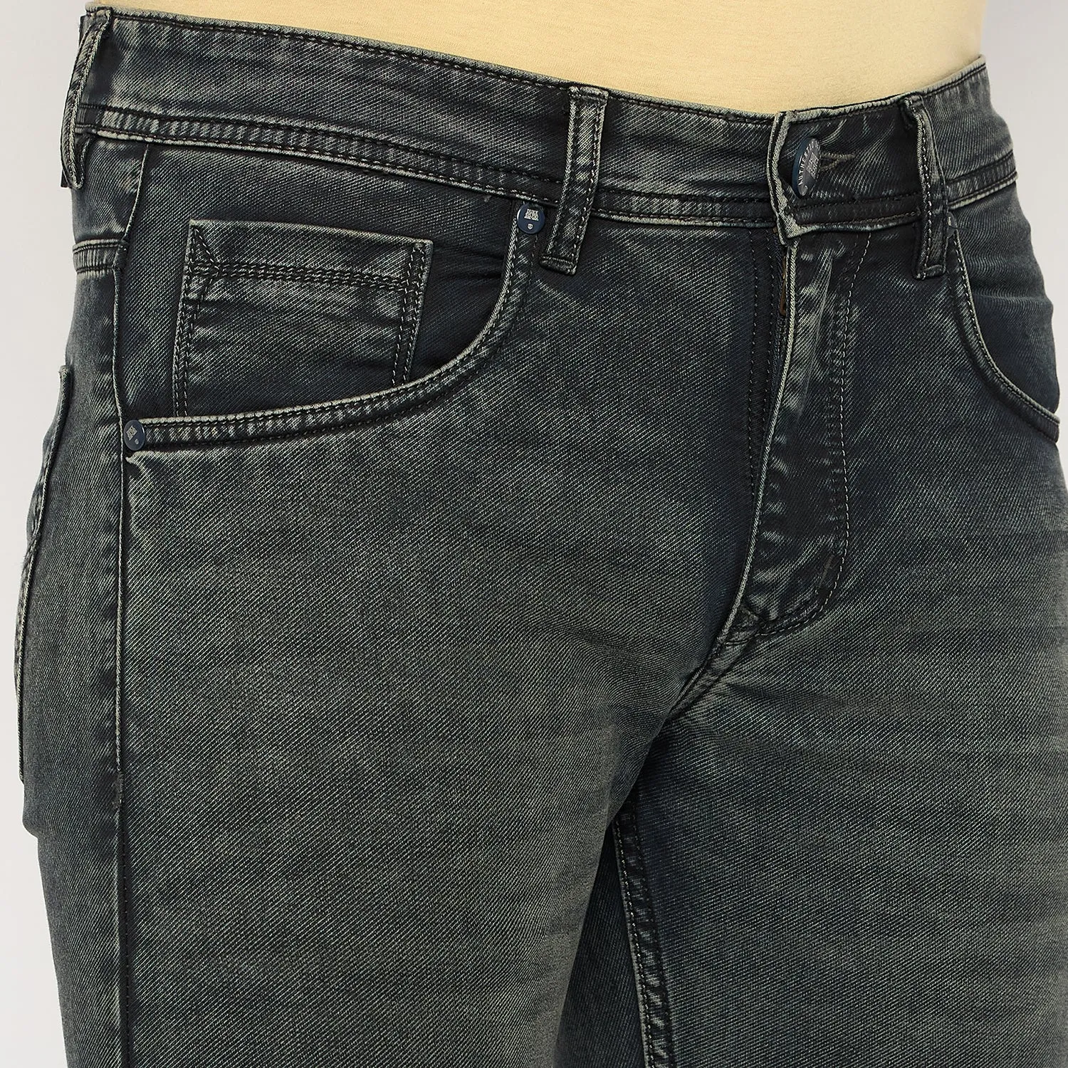 Duke Urban Men Slim Fit Stretchable Jeans (SDD5730S)