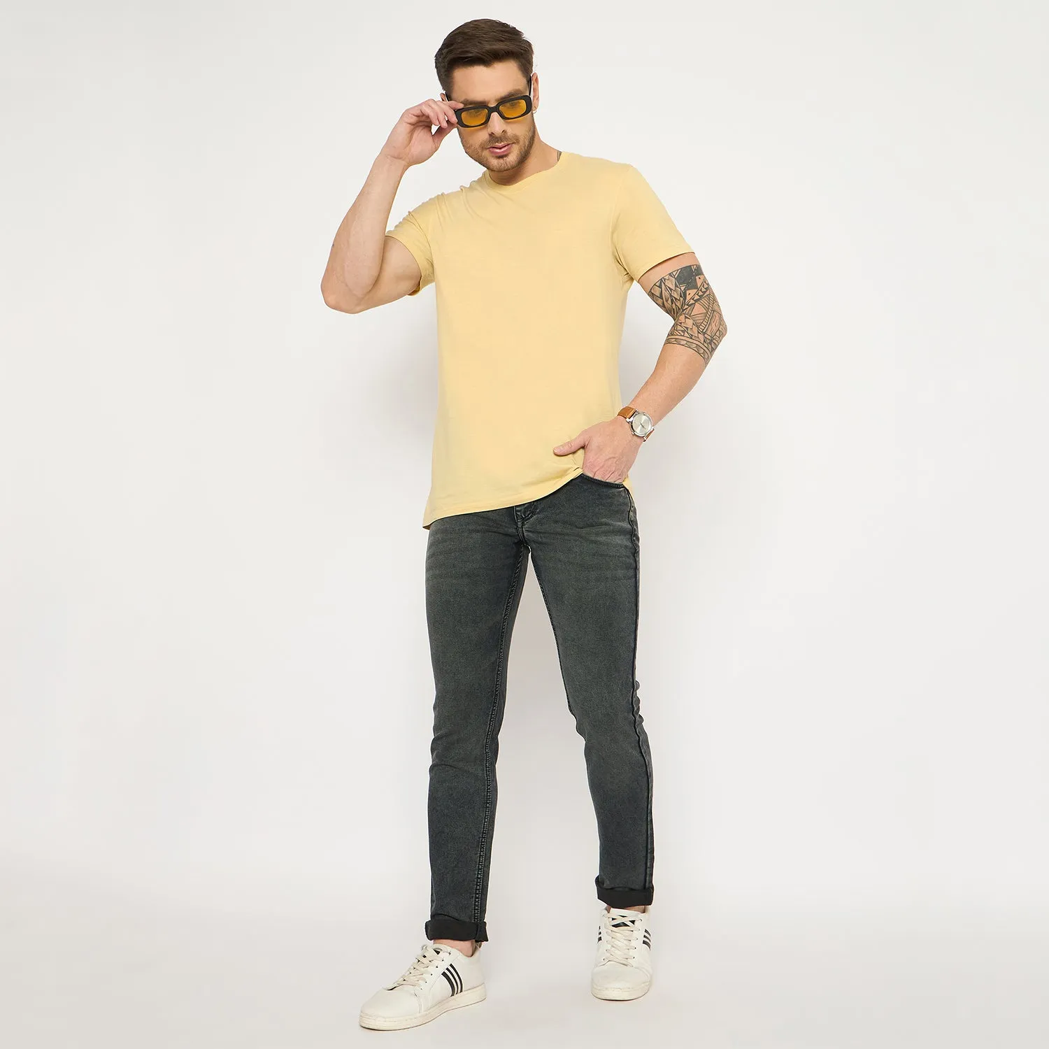 Duke Urban Men Slim Fit Stretchable Jeans (SDD5730S)
