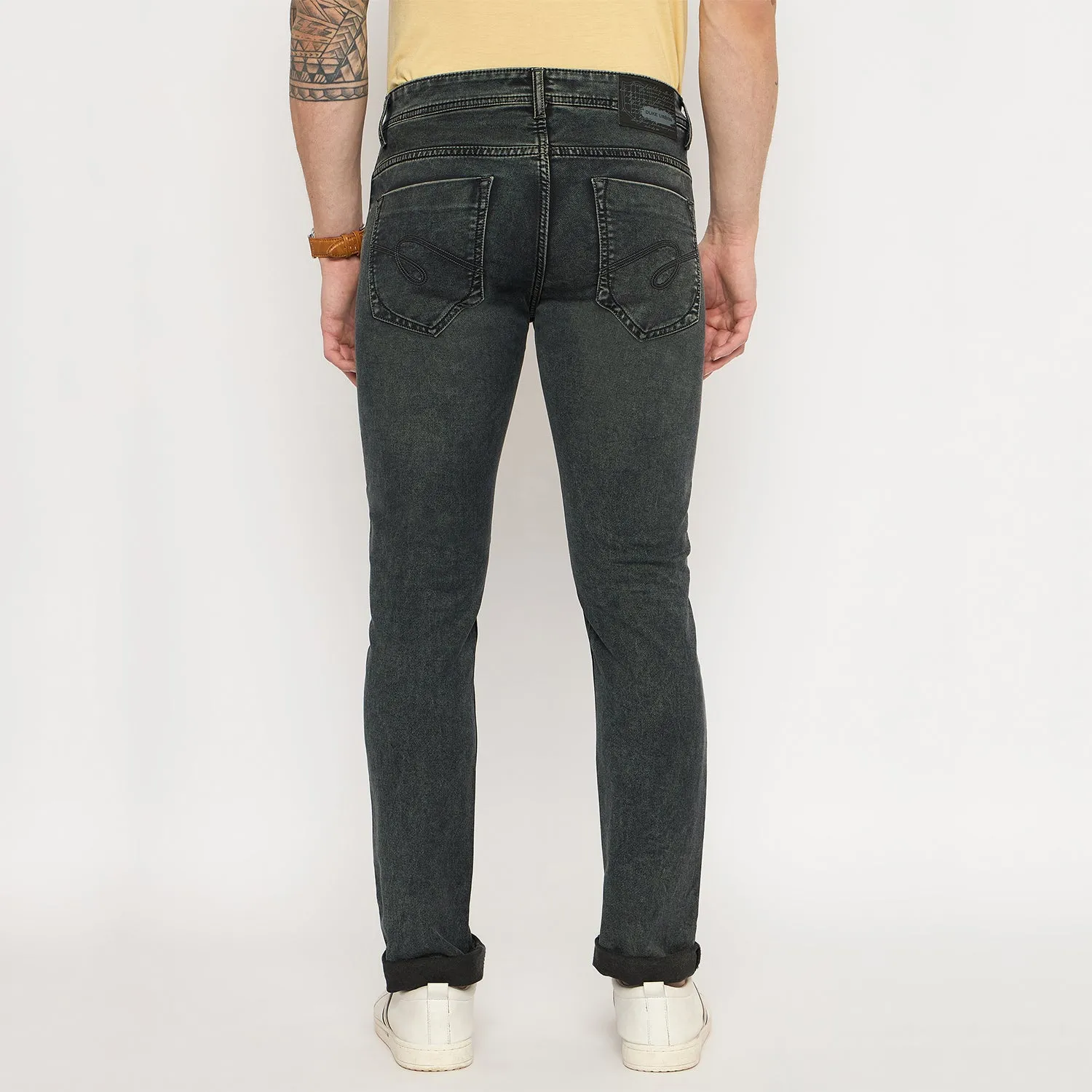 Duke Urban Men Slim Fit Stretchable Jeans (SDD5730S)
