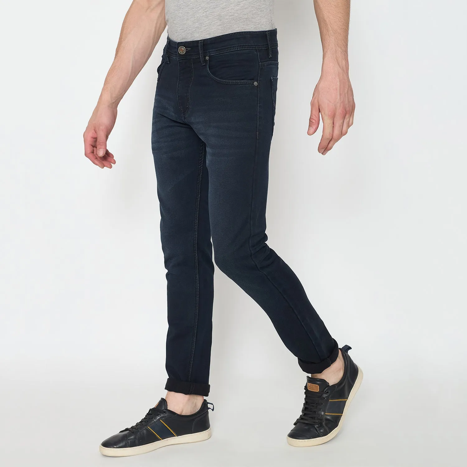 Duke Urban Men Slim Fit Stretchable Jeans (SDD5730S)