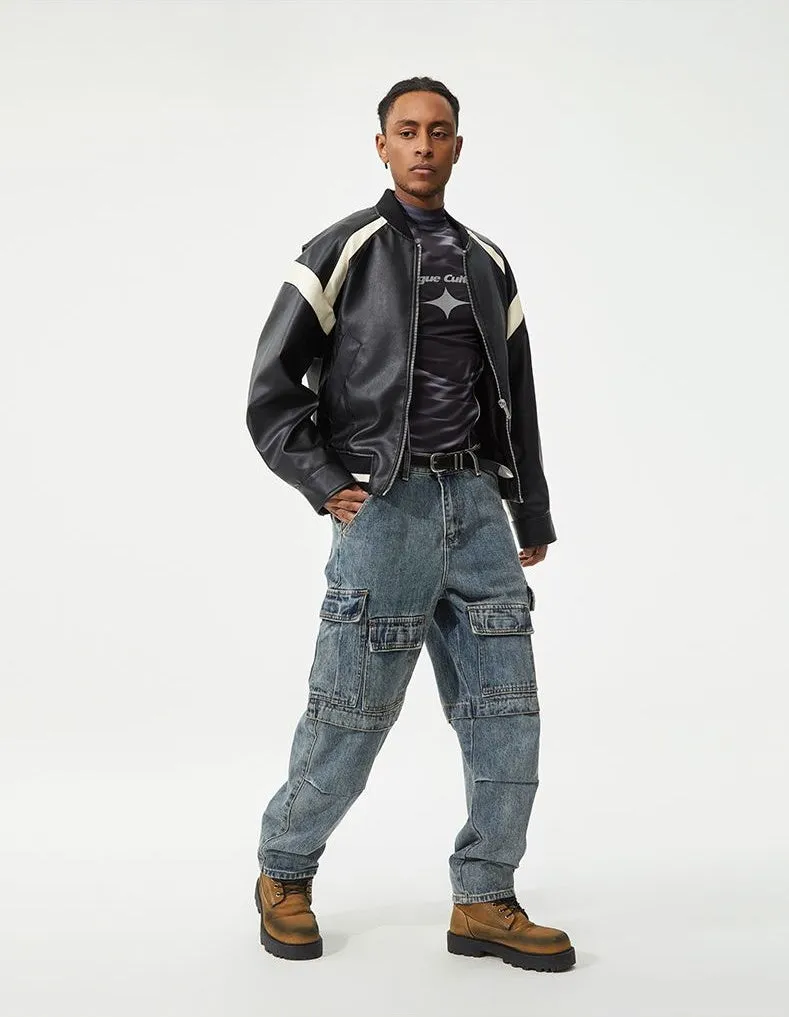 Durable Multi-Pocket Work Style Jean for Men