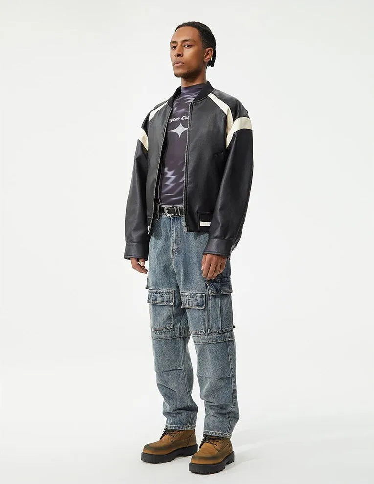 Durable Multi-Pocket Work Style Jean for Men