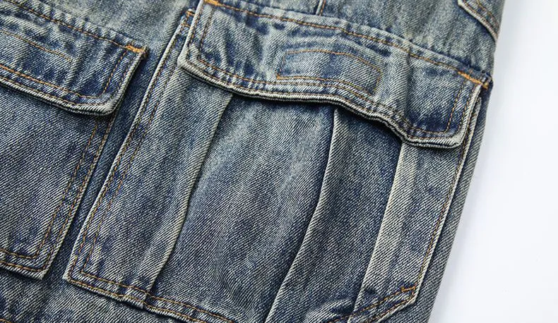 Durable Multi-Pocket Work Style Jean for Men