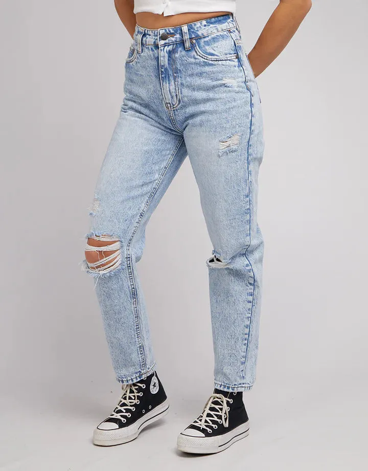 Ellen Mom Jean - Light Blue