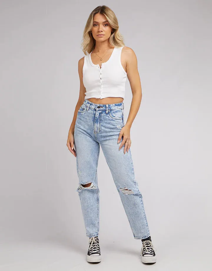 Ellen Mom Jean - Light Blue