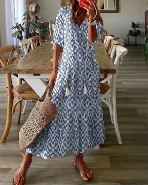Esmie™ - Boho Chic Tummy-Control Dress