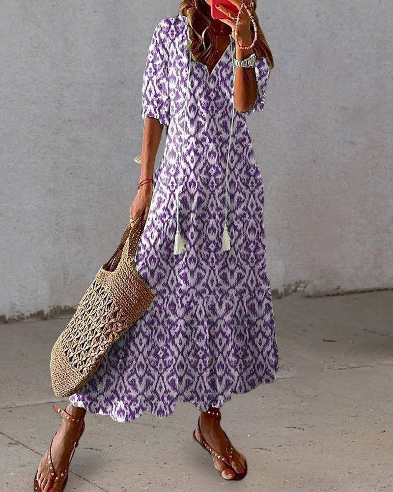 Esmie™ - Boho Chic Tummy-Control Dress