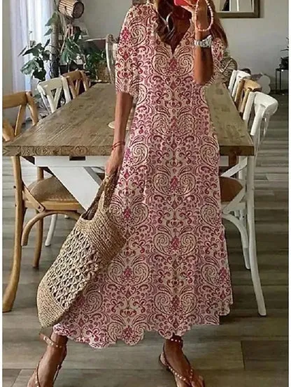 Esmie™ - Boho Chic Tummy-Control Dress
