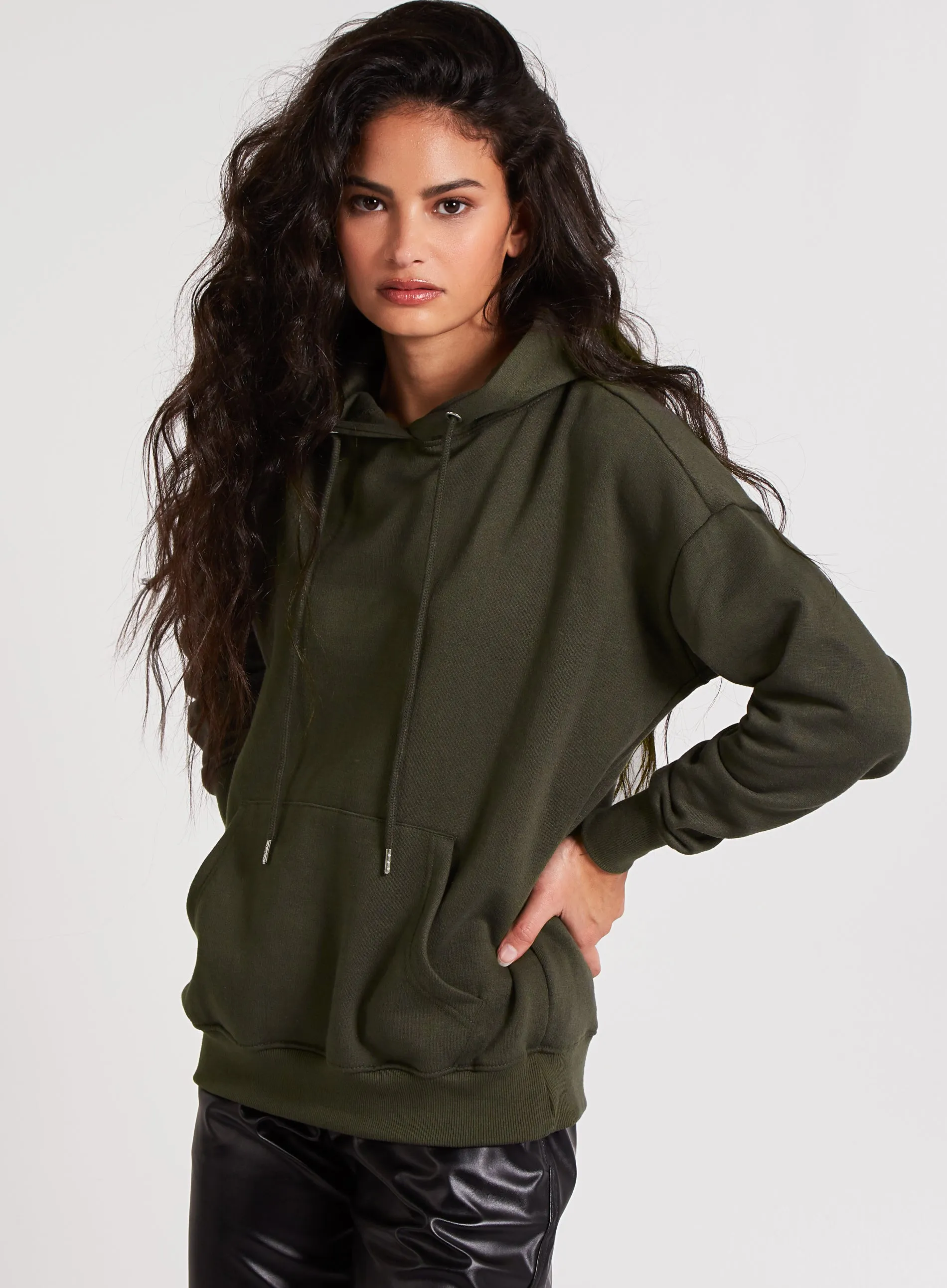 Essential Patch Pocket Hoodie