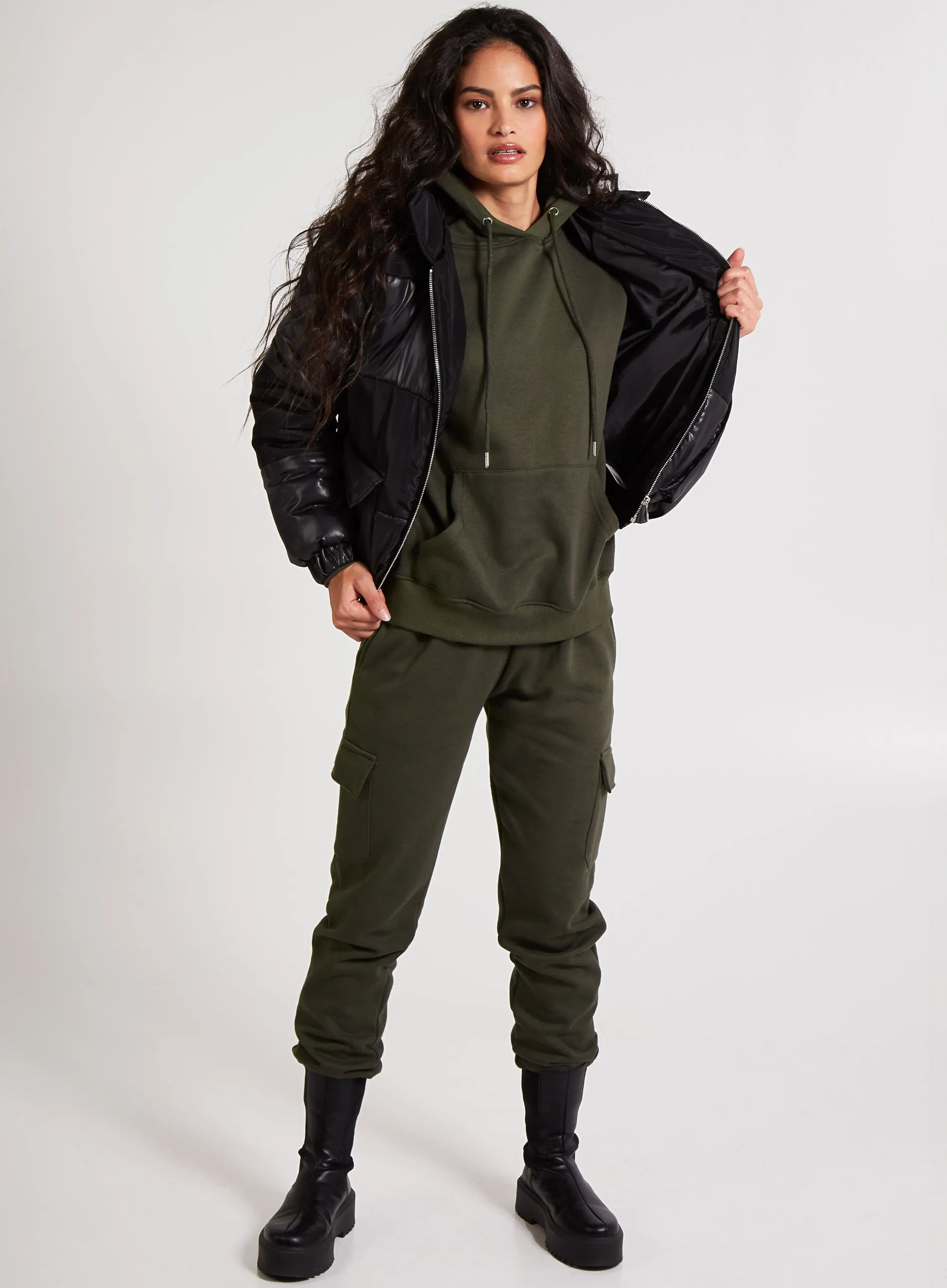 Essential Patch Pocket Hoodie