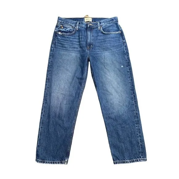 Etica Rhea Mid Rise Straight Denim Jeans sz 30 New