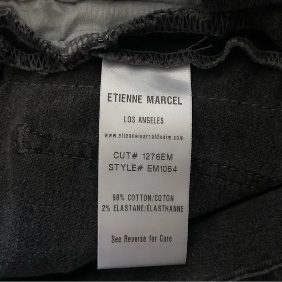 Etienne Marcel Athletic Stripe Slim Straight Jeans