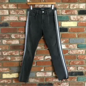 Etienne Marcel Athletic Stripe Slim Straight Jeans