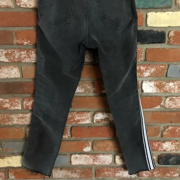 Etienne Marcel Athletic Stripe Slim Straight Jeans