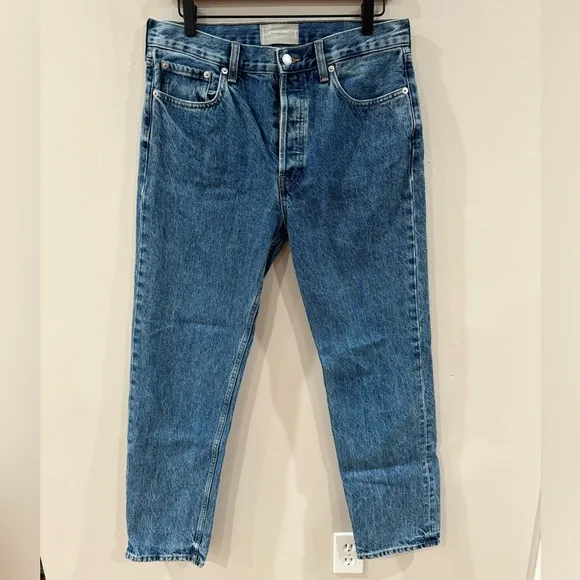 Everlane the relaxed straight jean size 28 long
