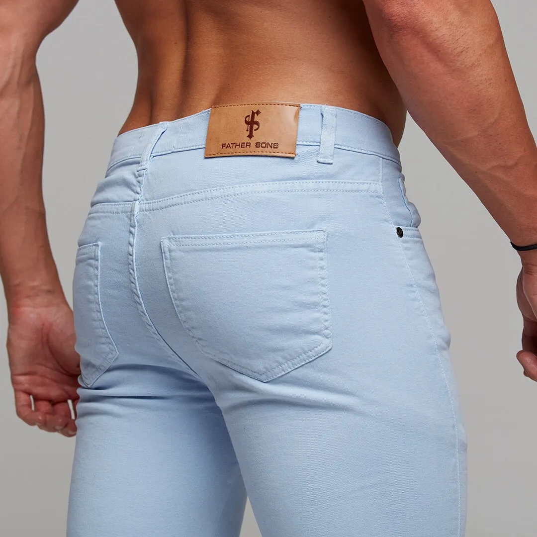 Father Sons Slim Pale Blue Jeans - FSH135 (LAST CHANCE)