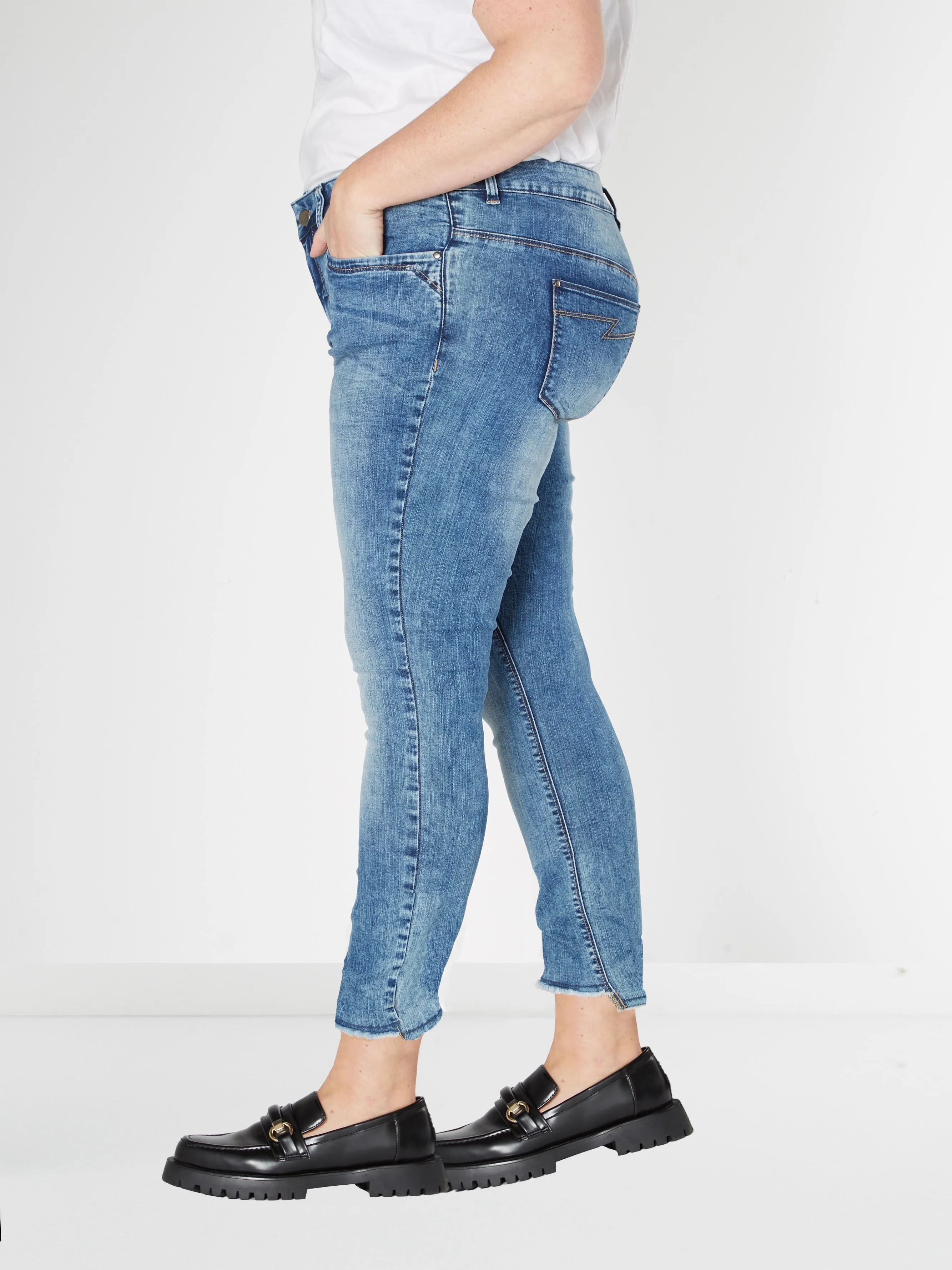 FIA JEANS - Denim blue