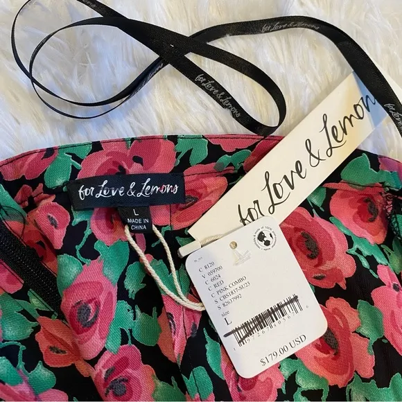 For Love &amp; Lemons x Free People Barolo Midi Skirt | Size Large