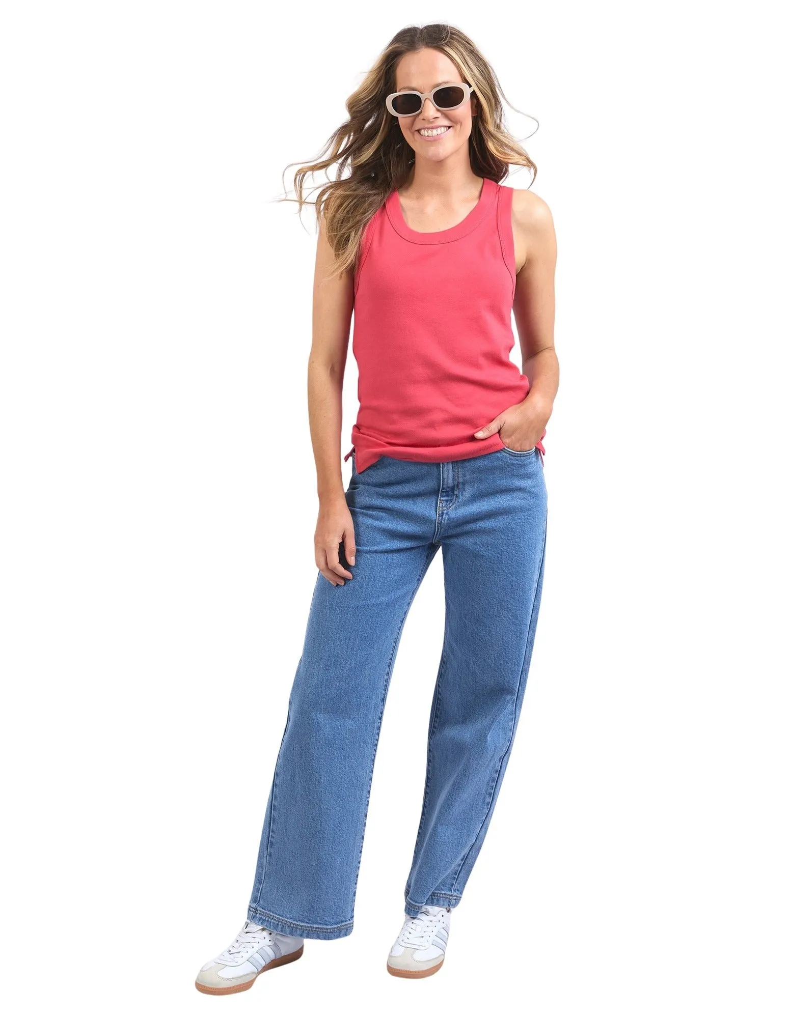 Foxwood - Esme Tank - Crimson