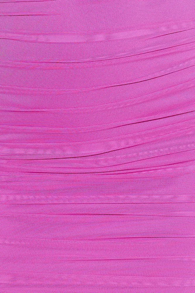 Fresh Love Mesh Mini Dress Purple