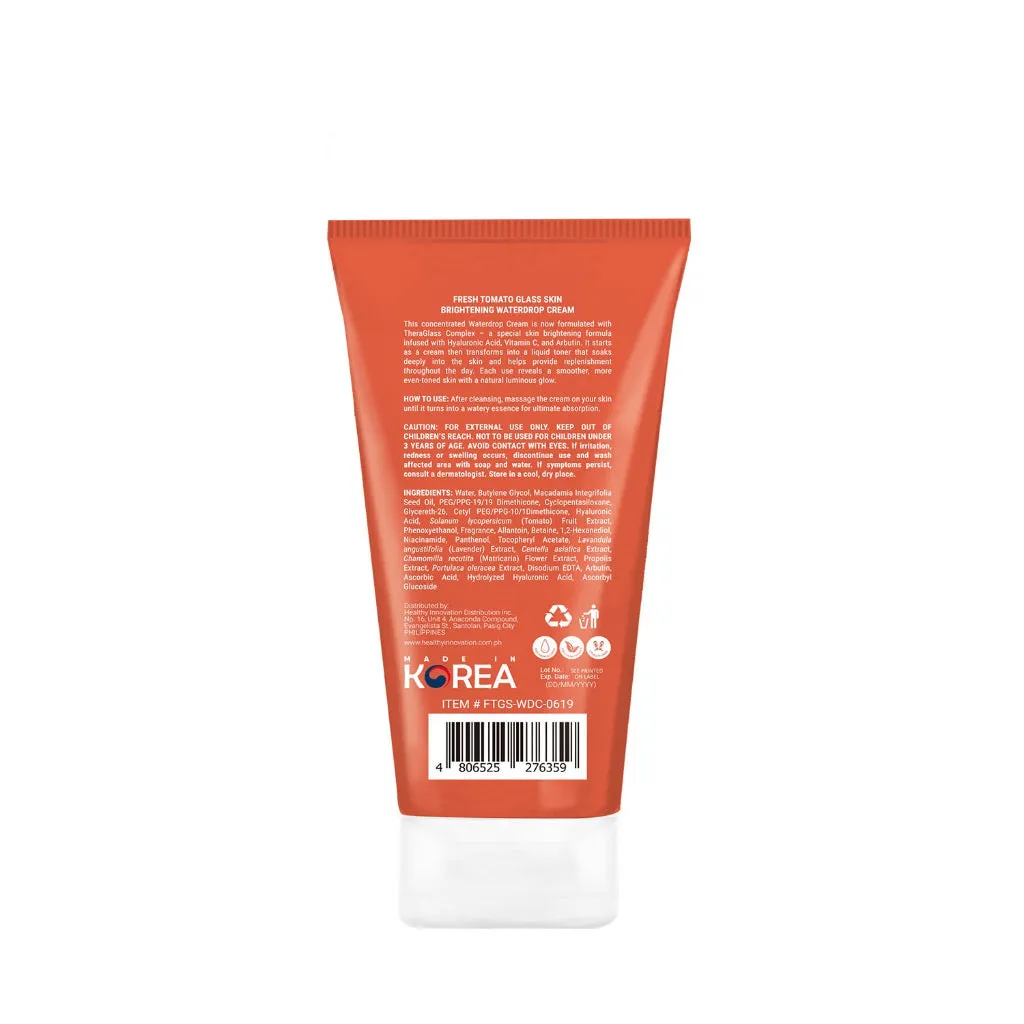 Fresh Skinlab Tomato Glass Skin 3in1 Vitamin C Water Drop Cream 80ml