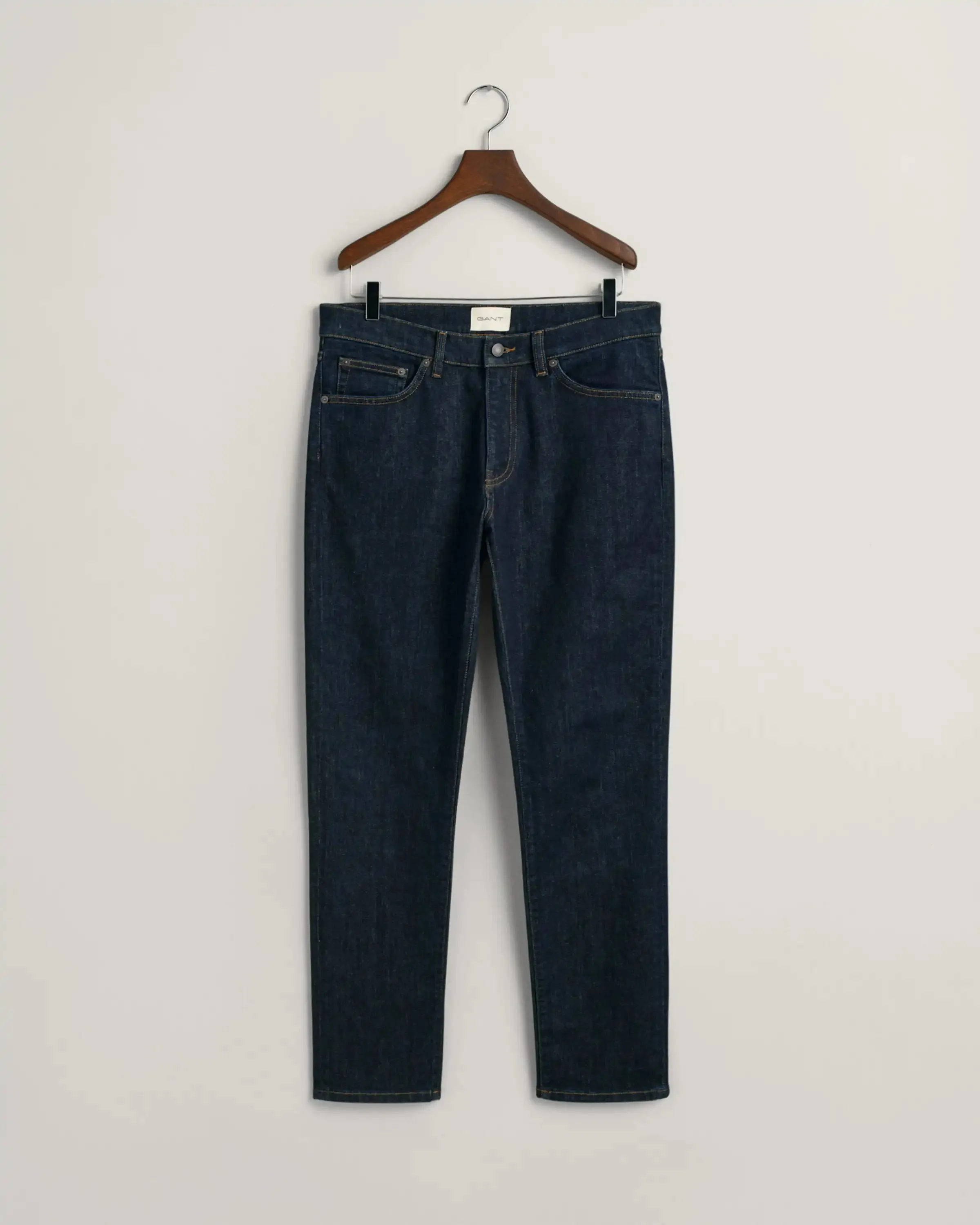 GANT Mens Slim Fit Jeans Dark Blue