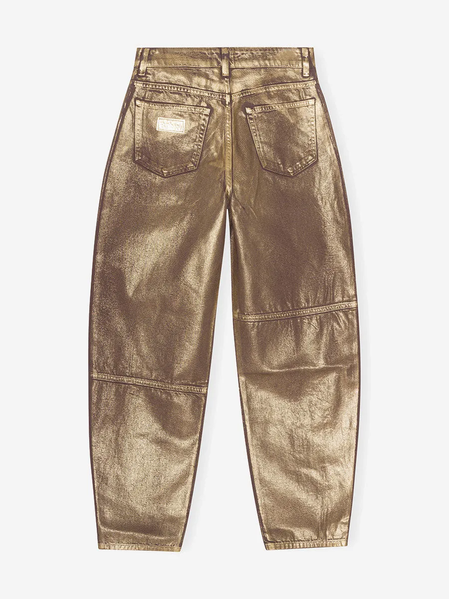 Gold Foil Stary Jeans