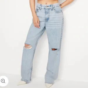 Good American Good 90s women’s Jeans Light Wash Size‎ 2/26 Distressed Like New