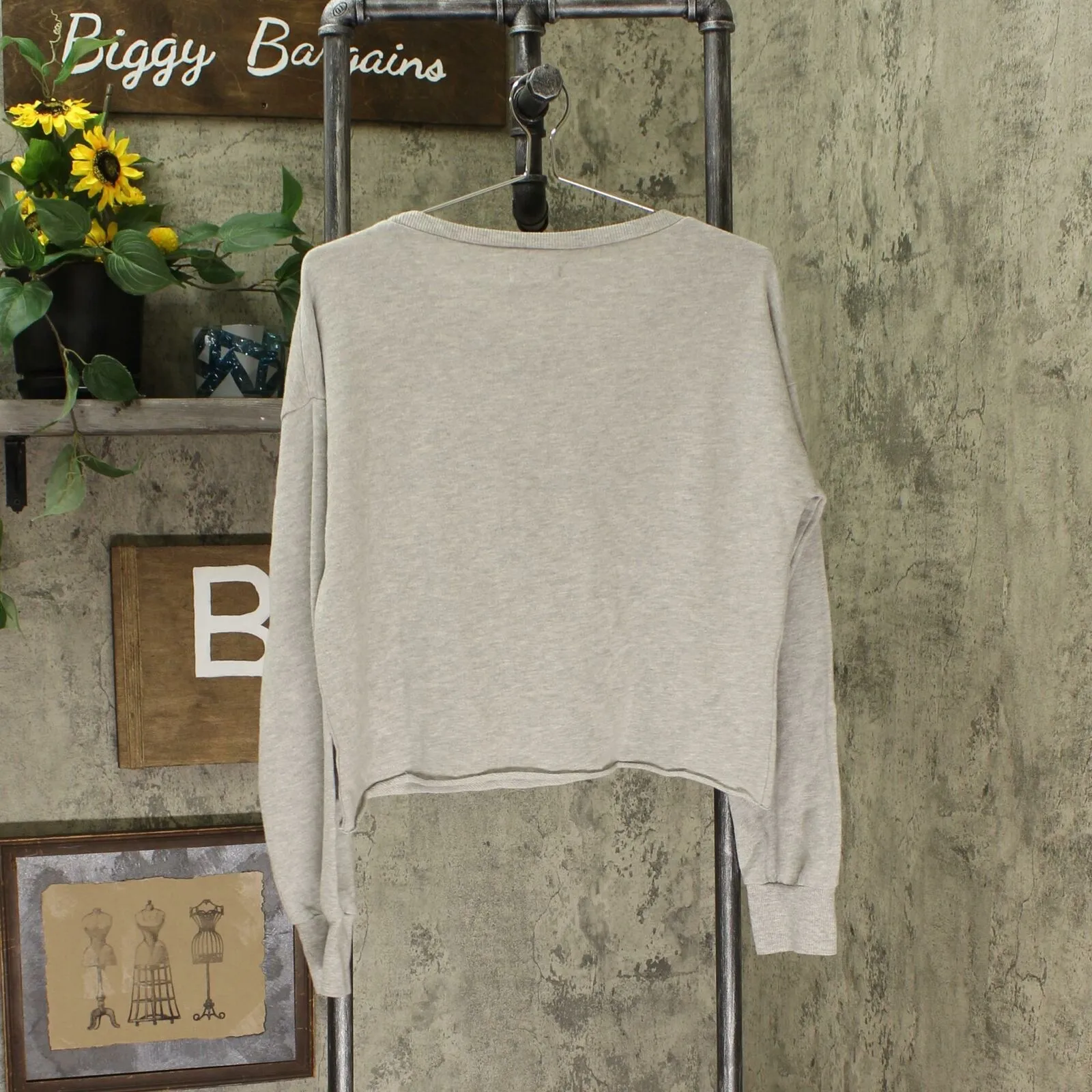 Grayson/Threads Women's St. Patrick's Day Let's Day Drink Cropped Sweatshirt