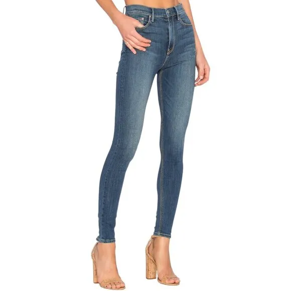 GRLFRND Kendall High-Rise Super Skinny Malibu