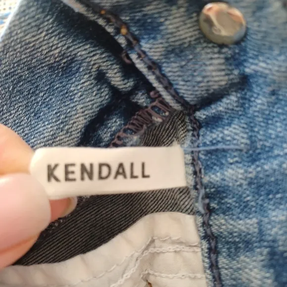 GRLFRND Kendall High-Rise Super Skinny Malibu