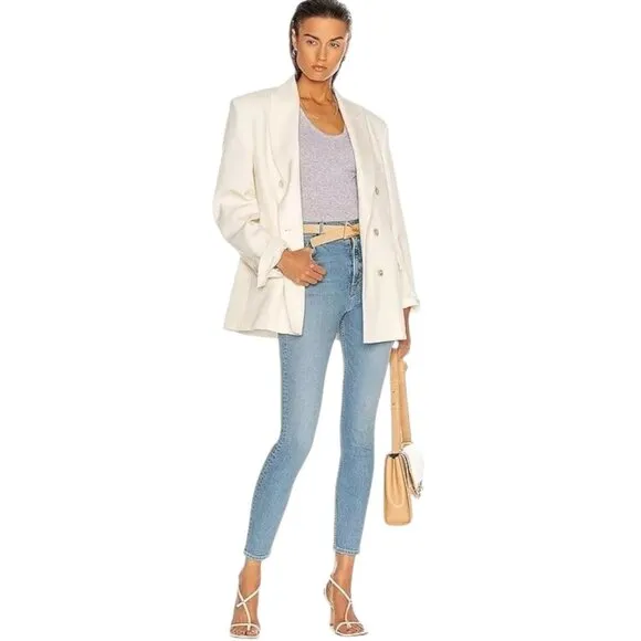 GRLFRND Kendall High-Rise Super Skinny Malibu