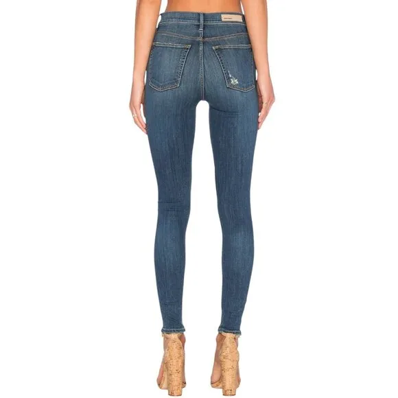 GRLFRND Kendall High-Rise Super Skinny Malibu