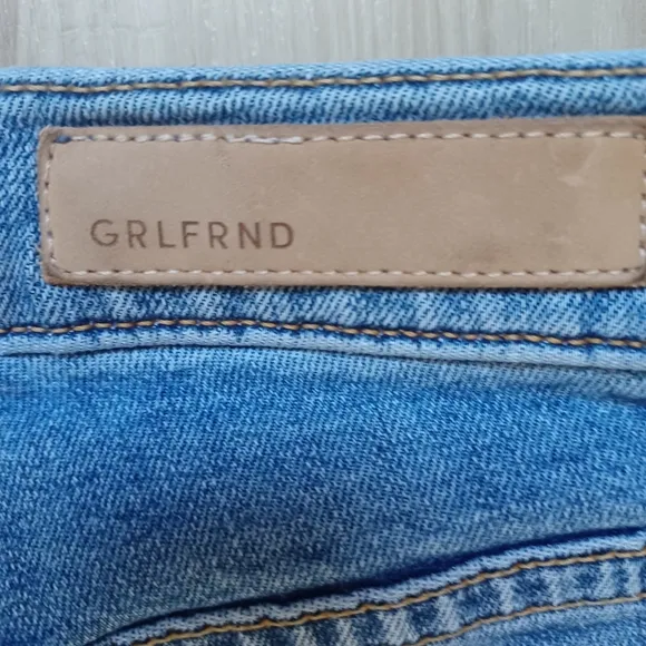 GRLFRND Kendall High-Rise Super Skinny Malibu
