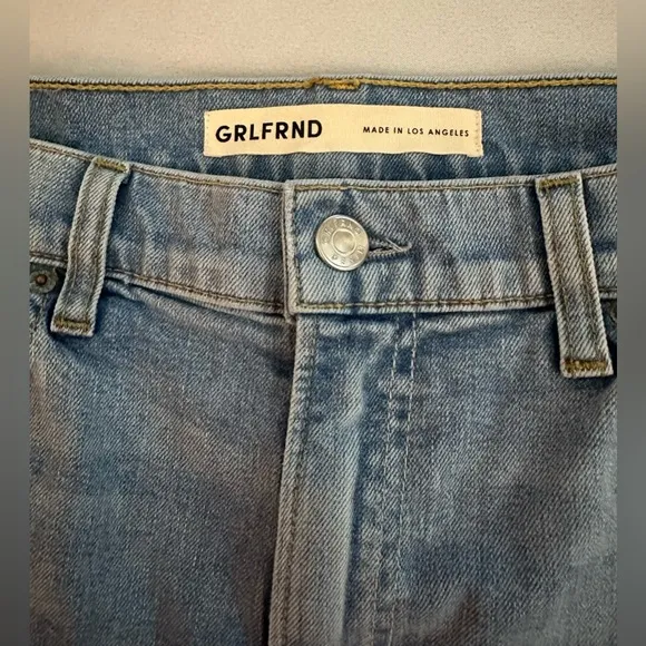 GRLFRND MADE IN USA KENDALL Jeans Womens 30 x 27 High Rise Stretch Skinny $195