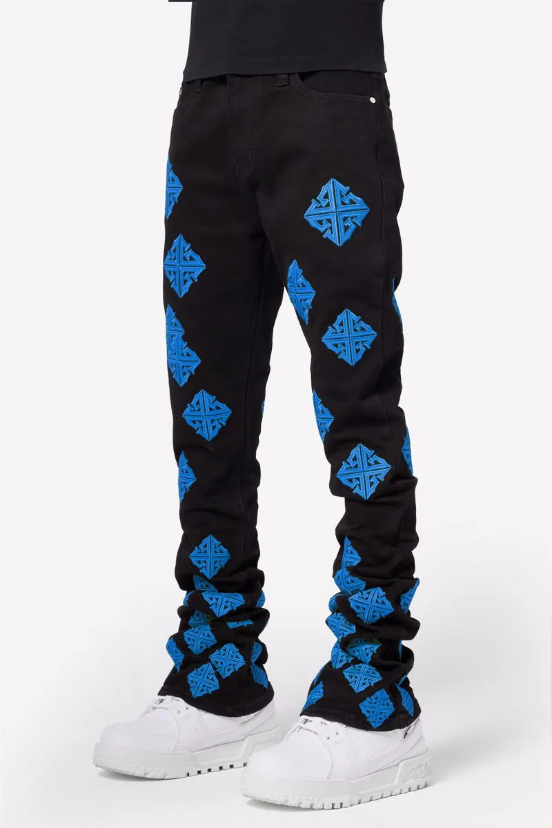 GUAPI Royal Icon Stacked Denim (Black)