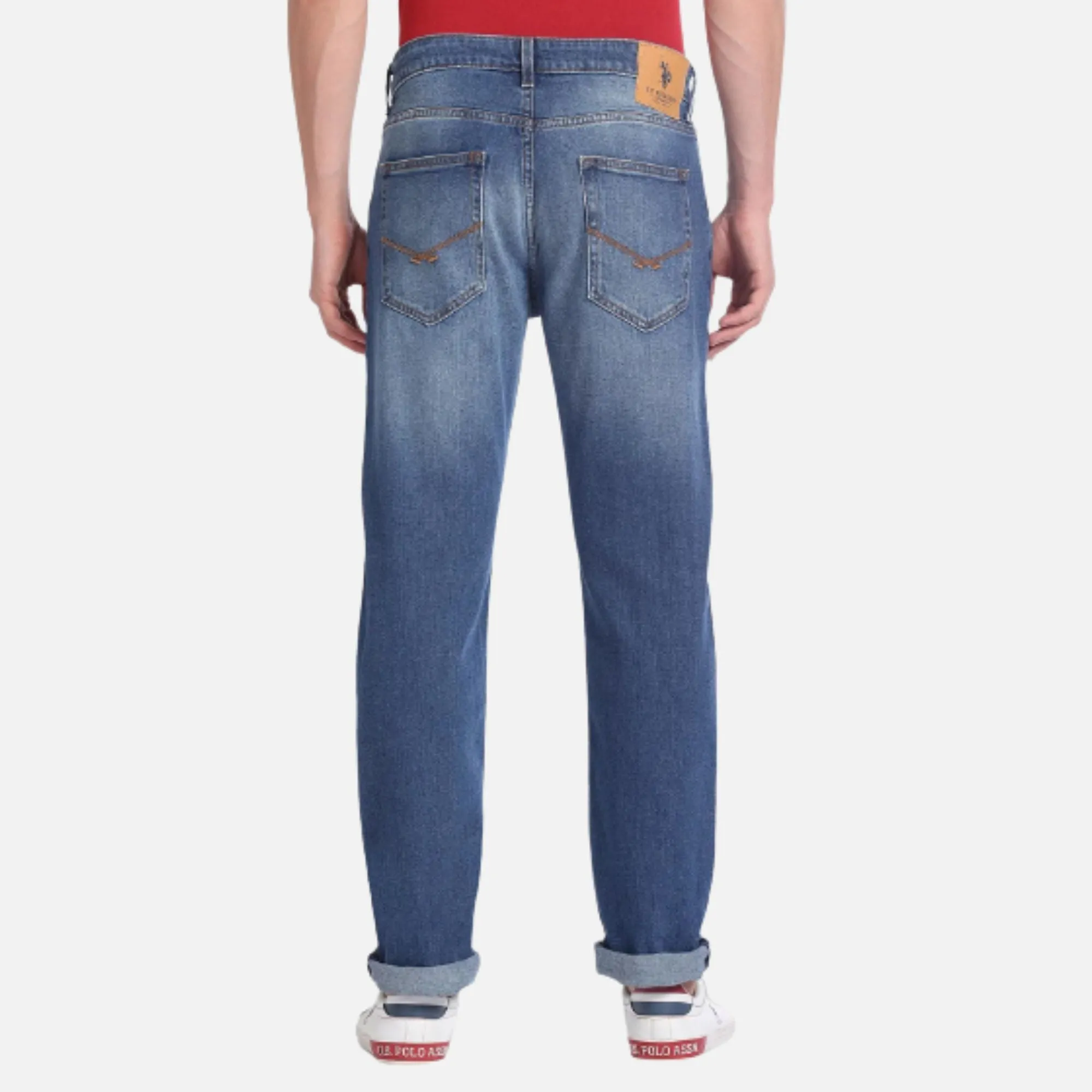 Harold Slim Straight Stone Wash Jeans