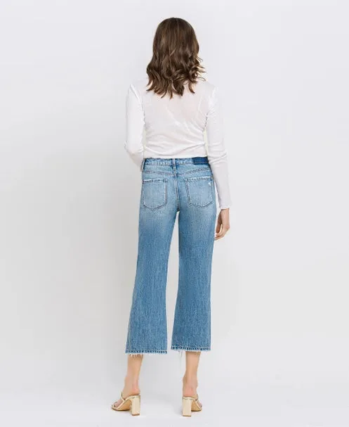 High-Rise Relaxed Straight Jean