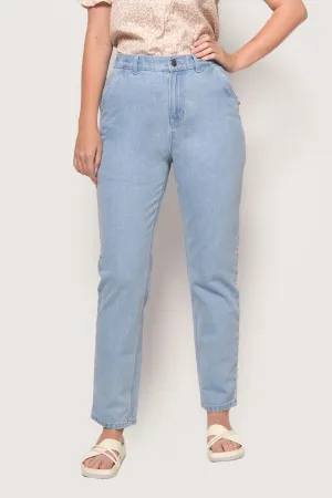 High Waist Slim Cozy Jeans
