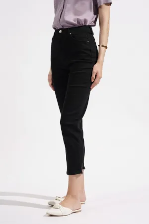 High Waist Slim Jeans