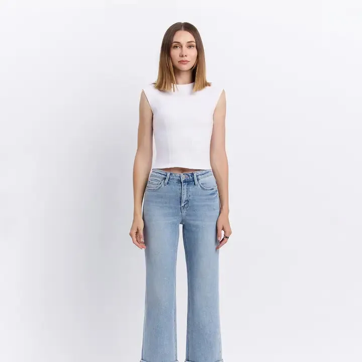 Highrise Slim Wide Jean
