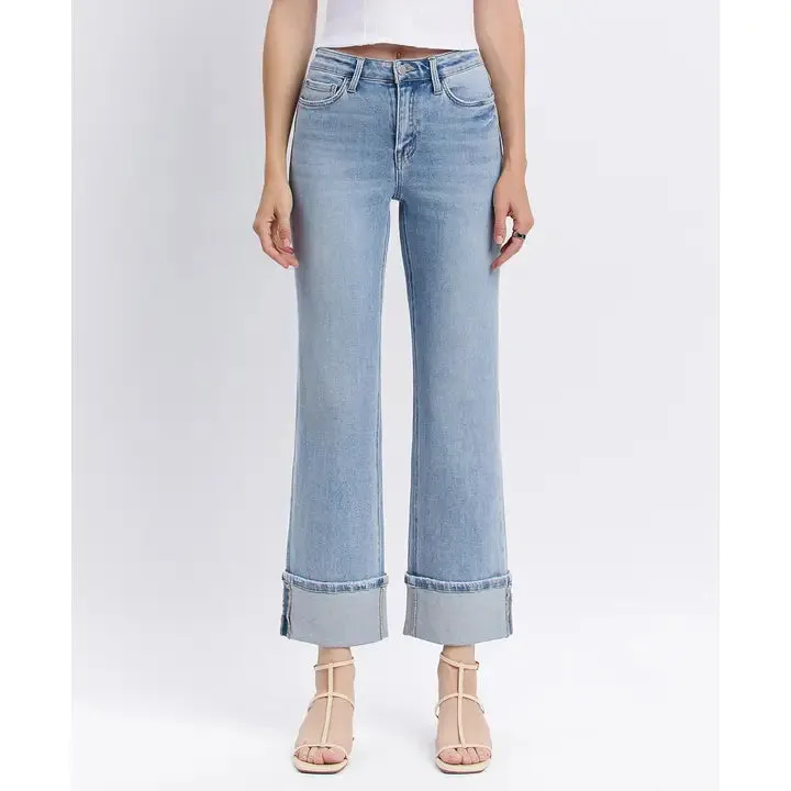Highrise Slim Wide Jean