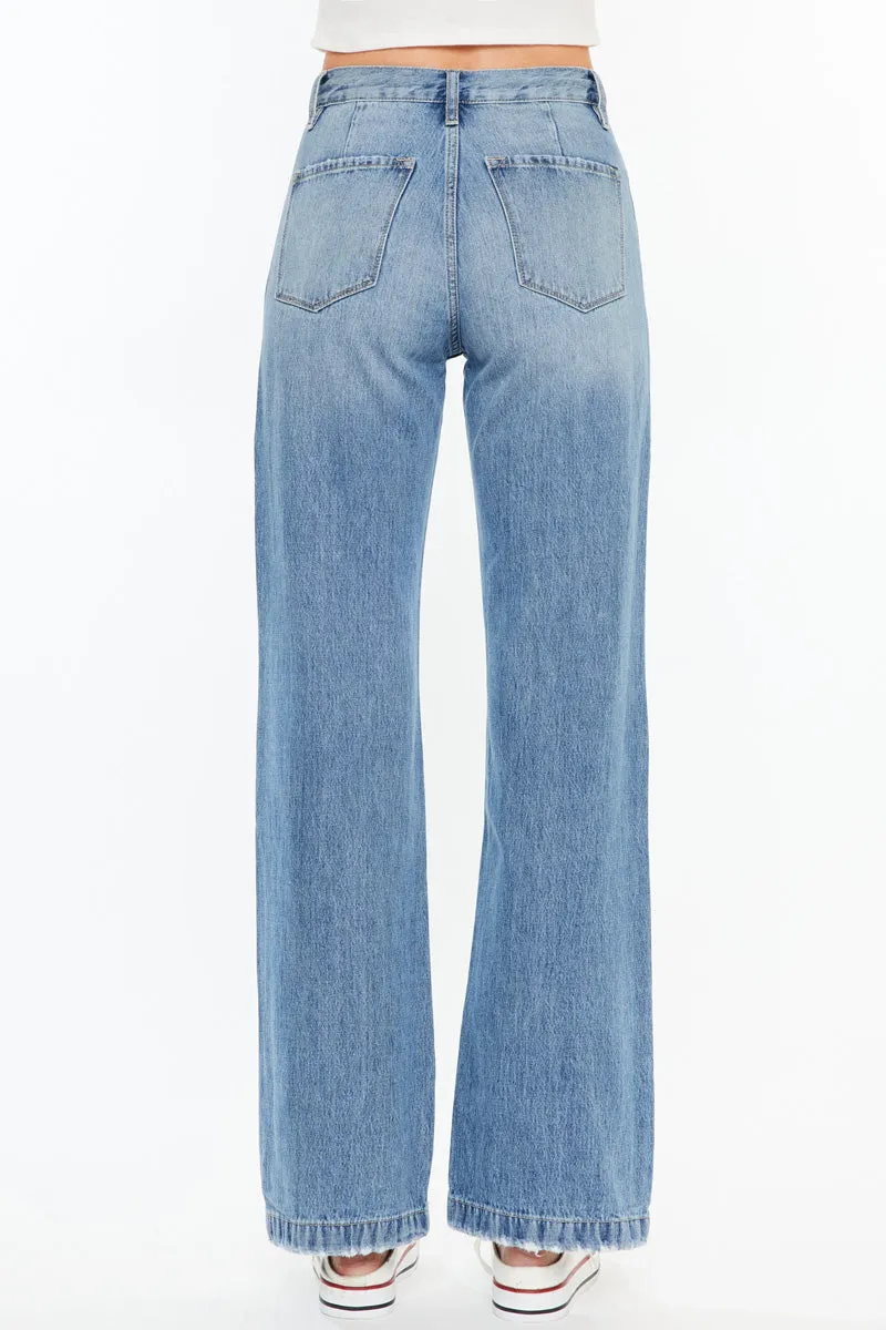 Hilo Ultra High Rise 90's Flare Jeans