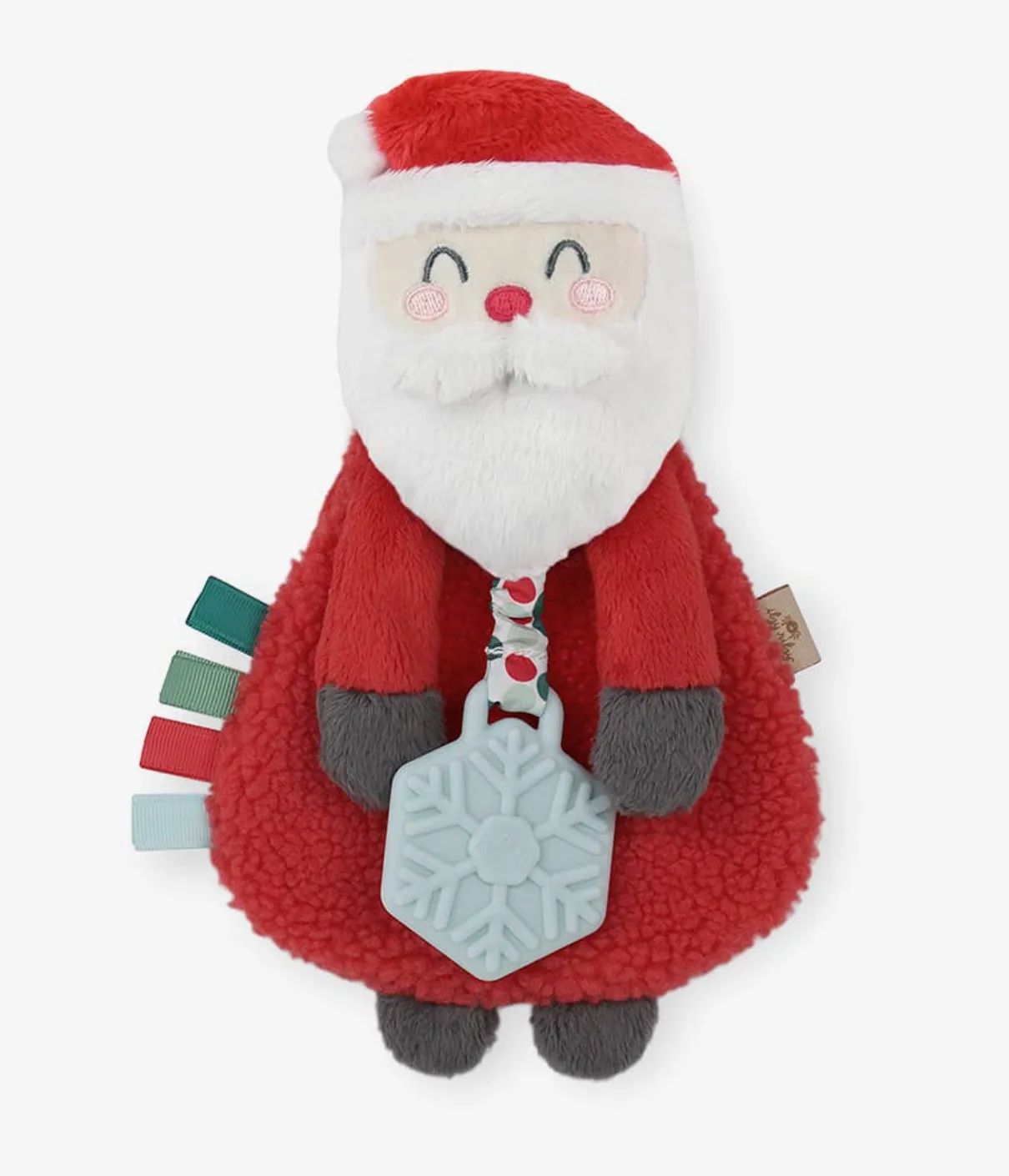 Holiday Santa Itzy Lovey™ Plush   Teether Toy