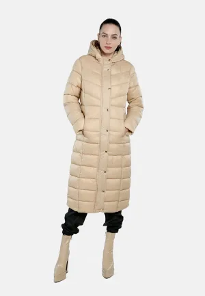 Hooded Long Puffer Jacket