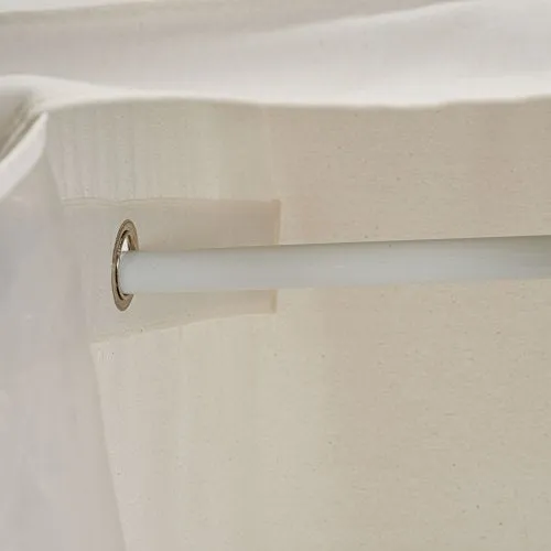 Household Essentials 311332 Hanging Wardrobe Garment Storage Bag | Natural Canvas