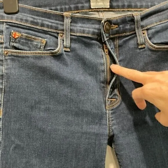 Hudson Jeans Super Skinny Nico Midrise Blue Jean 27​​/29​
