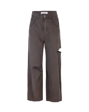 Ikonen denim jeans vallmo brun