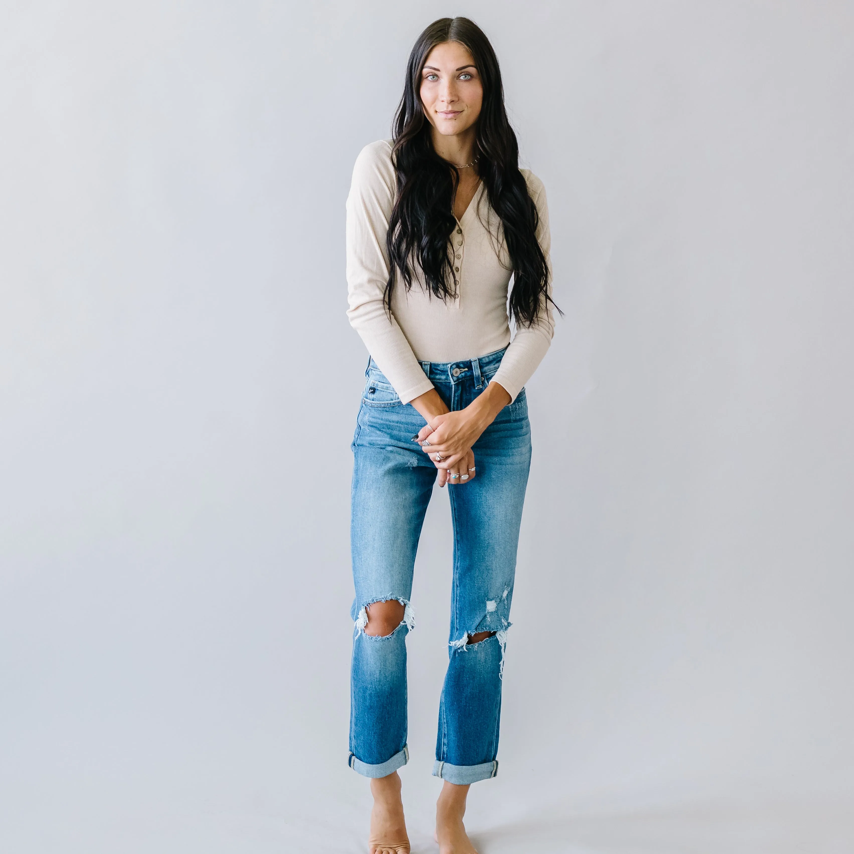 In My Head Straight-leg Jeans by KanCan